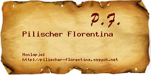 Pilischer Florentina névjegykártya